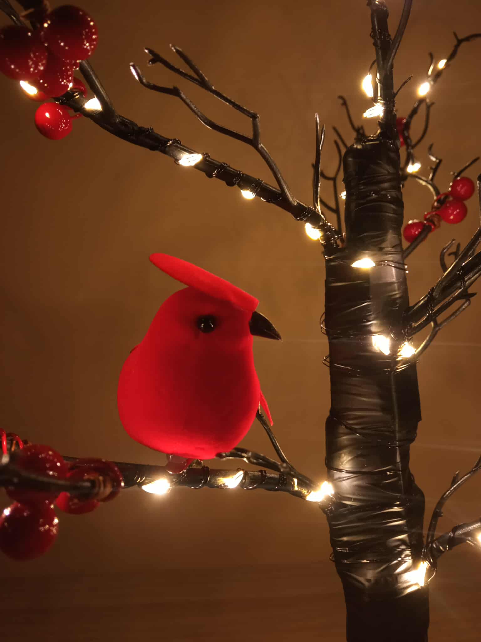 Drzewko Dekoracyjne LED – Minimalistyczna Lampa Świąteczno-Dekoracyjna do Salonu / Pokoju / Wnętrza